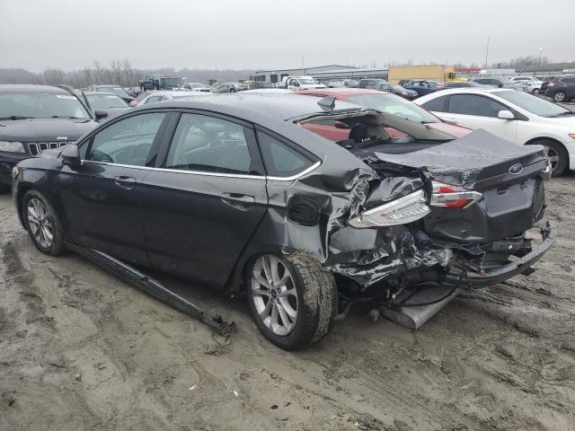 3FA6P0HD3KR232016 - 2019 FORD FUSION SE GRAY photo 2