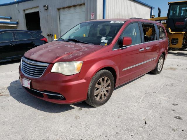2A4RR8DG4BR656398 - 2011 CHRYSLER TOWN & COU TOURING L RED photo 1