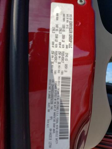 2A4RR8DG4BR656398 - 2011 CHRYSLER TOWN & COU TOURING L RED photo 13