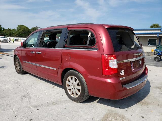 2A4RR8DG4BR656398 - 2011 CHRYSLER TOWN & COU TOURING L RED photo 2