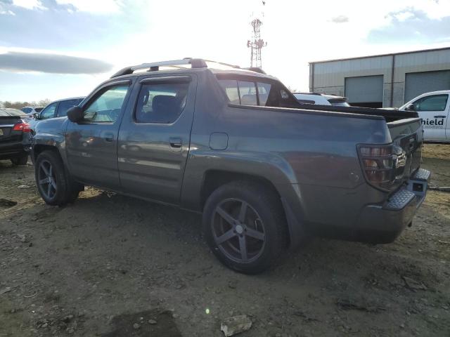 2HJYK16508H526525 - 2008 HONDA RIDGELINE RTL GRAY photo 2