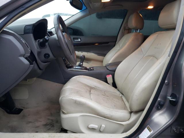 JN1CV6AP2BM506599 - 2011 INFINITI EX37 BASE/ BASE GRAY photo 7