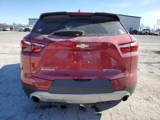 3GNKBBRAXKS682706 - 2019 CHEVROLET BLAZER 1LT BURGUNDY photo 6