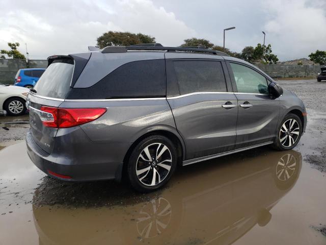 5FNRL6H93JB029371 - 2018 HONDA ODYSSEY ELITE رمادي صورة 3