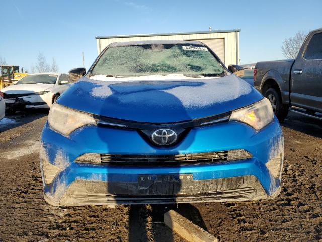 2T3BFREV2HW626091 - 2017 TOYOTA RAV4 LE BLUE photo 5