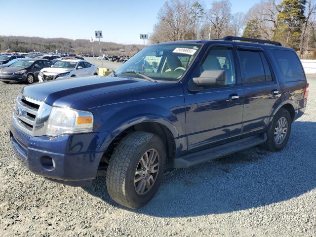 1FMJU1H59CEF45566 - 2012 FORD EXPEDITION XLT BLUE photo 1