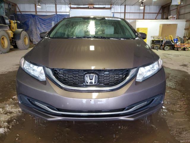 2HGFB2F53FH509492 - 2015 HONDA CIVIC LX BROWN photo 5