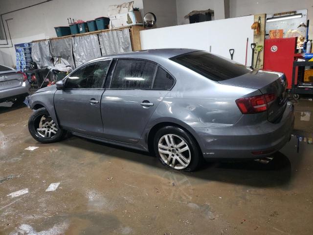 3VW2B7AJ7JM214384 - 2018 VOLKSWAGEN JETTA S GRAY photo 2