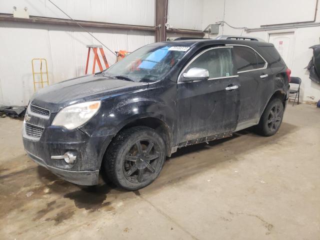 2CNFLGEY6A6375128 - 2010 CHEVROLET EQUINOX LTZ BLACK photo 1