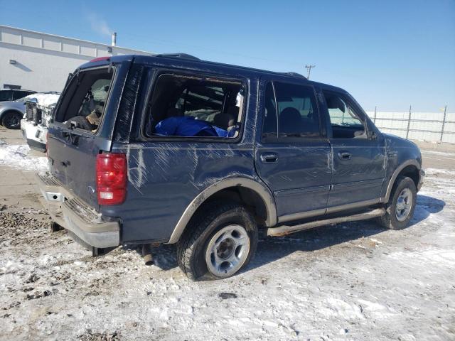 1FMPU18L22LA56462 - 2002 FORD EXPEDITION EDDIE BAUER BLUE photo 3