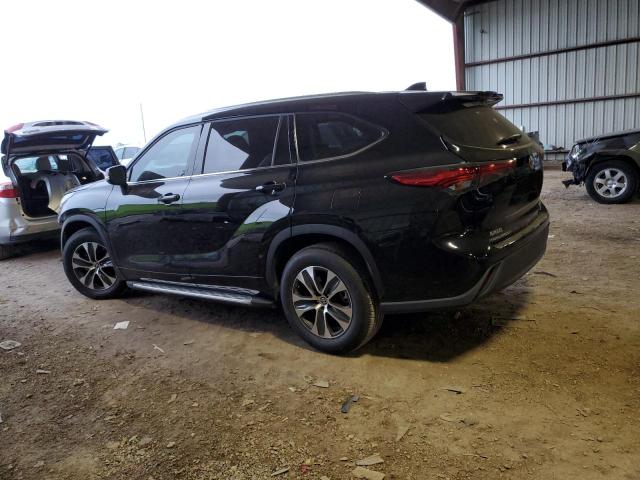 5TDGZRAH2MS532690 - 2021 TOYOTA HIGHLANDER XLE BLACK photo 2