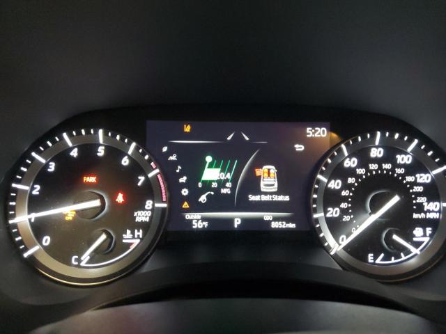 5TDGZRAH2MS532690 - 2021 TOYOTA HIGHLANDER XLE BLACK photo 9