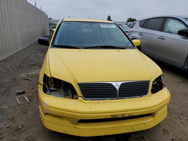 JA3AJ86E12U062052 - 2002 MITSUBISHI LANCER OZ RALLY YELLOW photo 5