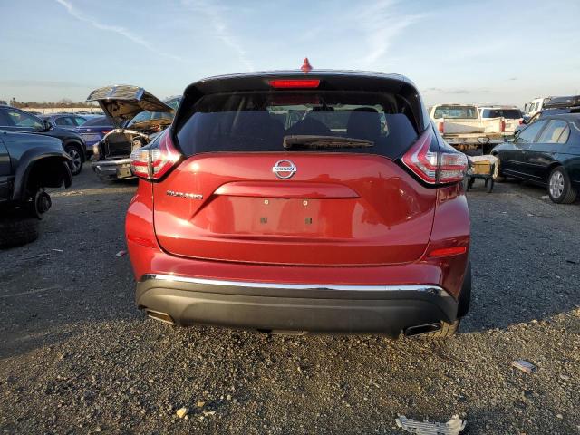 5N1AZ2MG2JN183706 - 2018 NISSAN MURANO S RED photo 6