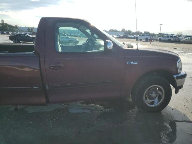 1FTDF176XVNC18120 - 1997 FORD F150 MAROON photo 10