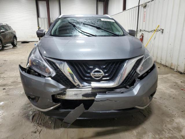 5N1AZ2MH8JN171844 - 2018 NISSAN MURANO S GRAY photo 5