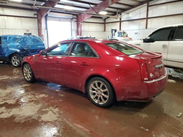 1G6DS57V280129110 - 2008 CADILLAC CTS HI FEATURE V6 RED photo 2