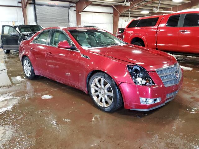 1G6DS57V280129110 - 2008 CADILLAC CTS HI FEATURE V6 RED photo 4
