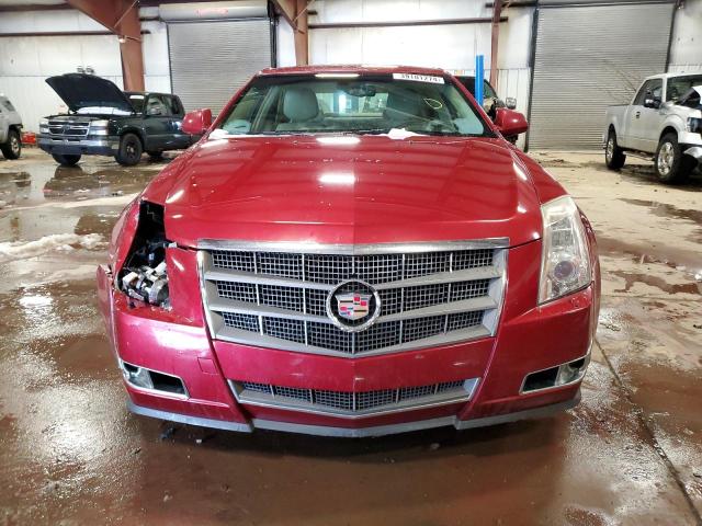 1G6DS57V280129110 - 2008 CADILLAC CTS HI FEATURE V6 RED photo 5
