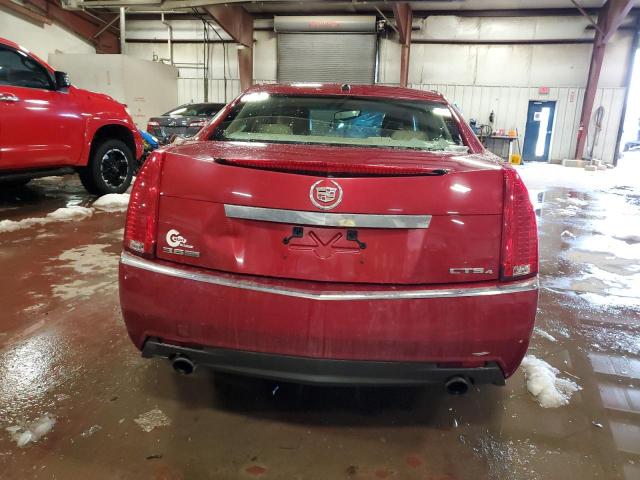 1G6DS57V280129110 - 2008 CADILLAC CTS HI FEATURE V6 RED photo 6