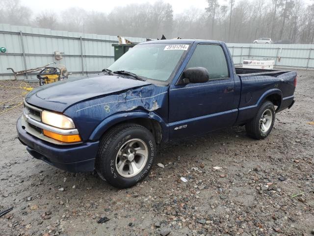 1GCCS1444YK121866 - 2000 CHEVROLET S TRUCK S10 BLUE photo 1