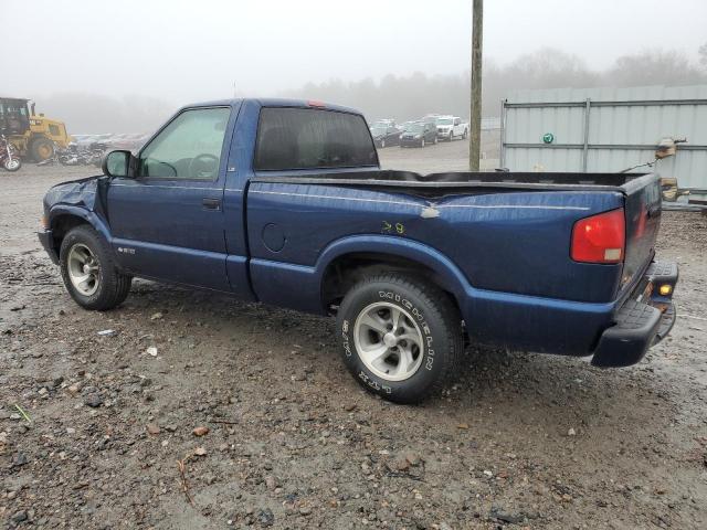 1GCCS1444YK121866 - 2000 CHEVROLET S TRUCK S10 BLUE photo 2