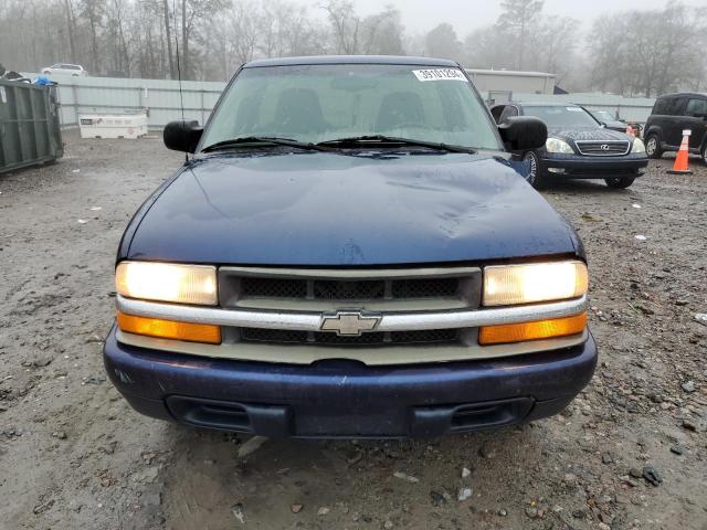 1GCCS1444YK121866 - 2000 CHEVROLET S TRUCK S10 BLUE photo 5