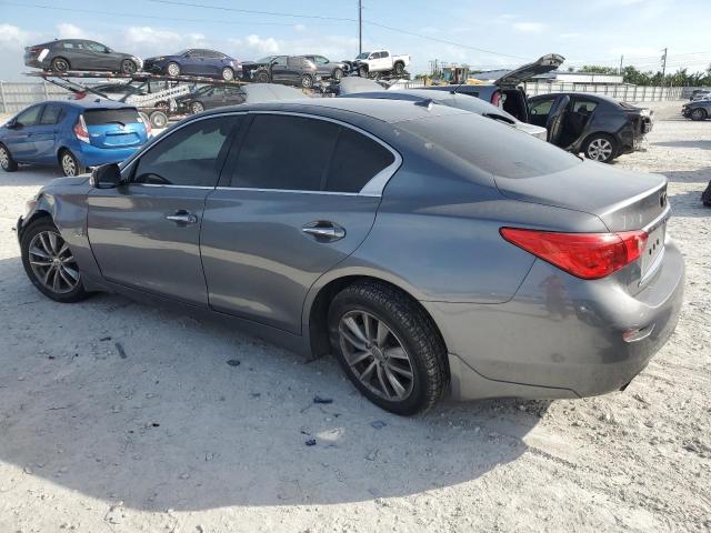 JN1EV7AP6HM733396 - 2017 INFINITI Q50 PREMIUM GRAY photo 2