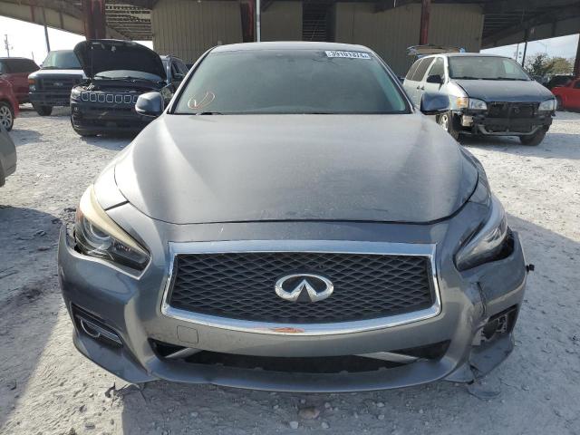 JN1EV7AP6HM733396 - 2017 INFINITI Q50 PREMIUM GRAY photo 5