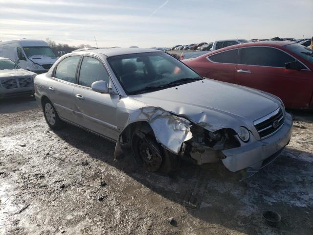 KNAGD126755423191 - 2005 KIA OPTIMA LX SILVER photo 4