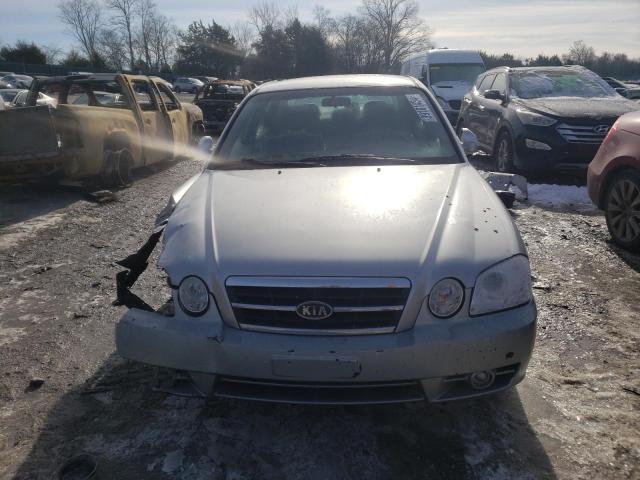 KNAGD126755423191 - 2005 KIA OPTIMA LX SILVER photo 5