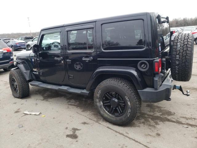 1C4HJWEG2CL206450 - 2012 JEEP WRANGLER U SAHARA BLACK photo 2