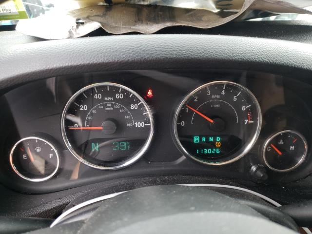 1C4HJWEG2CL206450 - 2012 JEEP WRANGLER U SAHARA BLACK photo 9