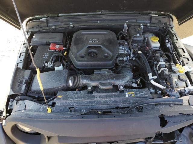 1C4HJXDN6MW528904 - 2021 JEEP WRANGLER U SPORT მწვანე ფოტო 11