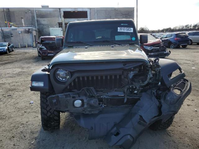 1C4HJXDN6MW528904 - 2021 JEEP WRANGLER U SPORT მწვანე ფოტო 5