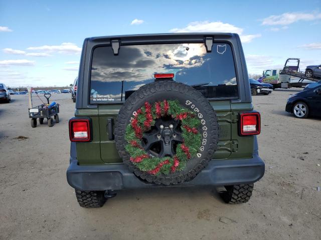 1C4HJXDN6MW528904 - 2021 JEEP WRANGLER U SPORT მწვანე ფოტო 6