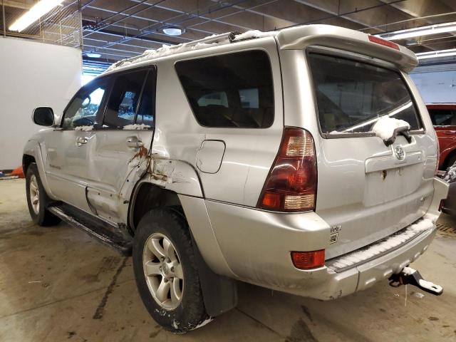 JTEBU14RX48028564 - 2004 TOYOTA 4RUNNER SR5 SILVER photo 2