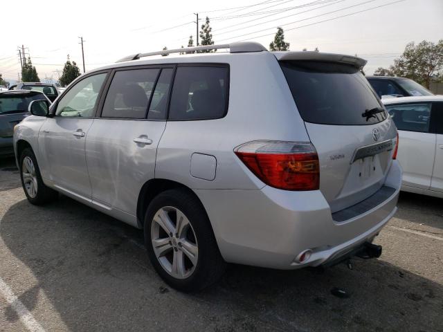 JTEDS43A682050047 - 2008 TOYOTA HIGHLANDER SPORT SILVER photo 2