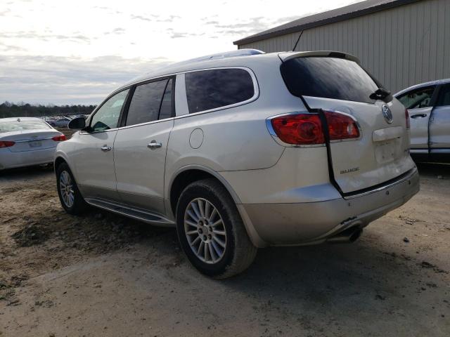 5GAEV23D19J141234 - 2009 BUICK ENCLAVE CXL WHITE photo 2