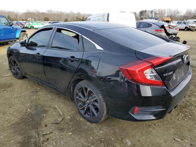 2HGFC2F85KH573342 - 2019 HONDA CIVIC SPORT BLACK photo 2