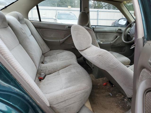 2HGEJ661XYH559649 - 2000 HONDA CIVIC BASE 绿色 照片 10