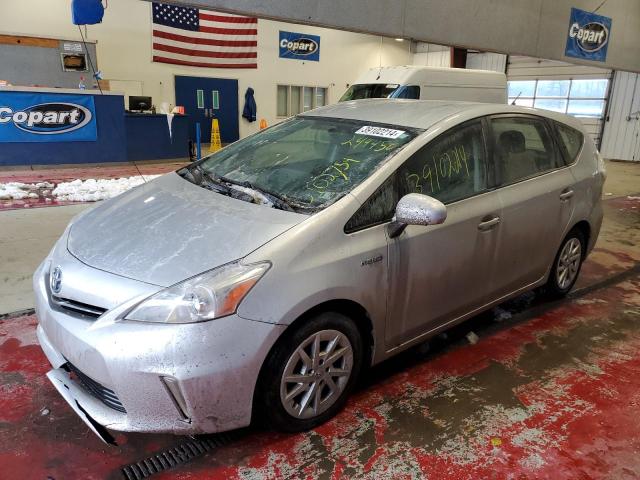 JTDZN3EU7D3244450 - 2013 TOYOTA PRIUS V SILVER photo 1