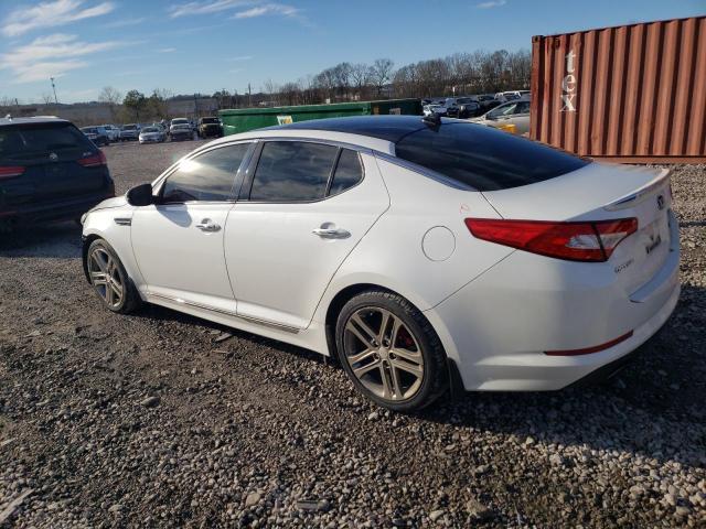 5XXGR4A67DG163747 - 2013 KIA OPTIMA SX WHITE photo 2