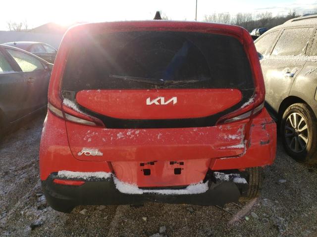 KNDJ23AU4N7162097 - 2022 KIA SOUL LX RED photo 6