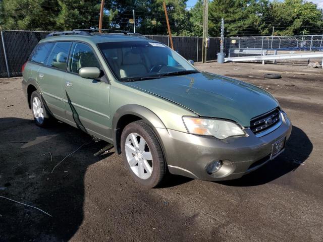 4S4BP62C167350585 - 2006 SUBARU LEGACY OUTBACK 2.5I LIMITED GREEN photo 4