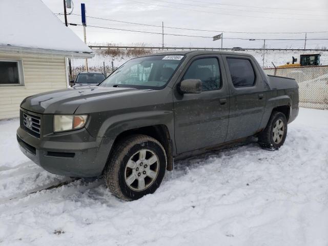 2HJYK16556H517333 - 2006 HONDA RIDGELINE RTL GREEN photo 1