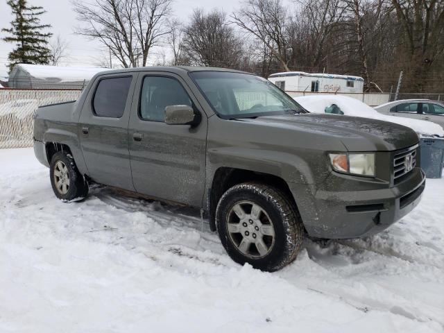 2HJYK16556H517333 - 2006 HONDA RIDGELINE RTL GREEN photo 4