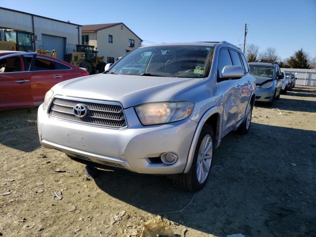 JTEEW44A682018609 - 2008 TOYOTA HIGHLANDER HYBRID LIMITED SILVER photo 1