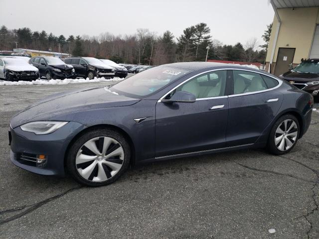 5YJSA1E22LF414036 - 2020 TESLA MODEL S GRAY photo 2