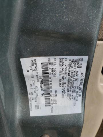 1FAFP34N46W171794 - 2006 FORD FOCUS ZX4 GRAY photo 12